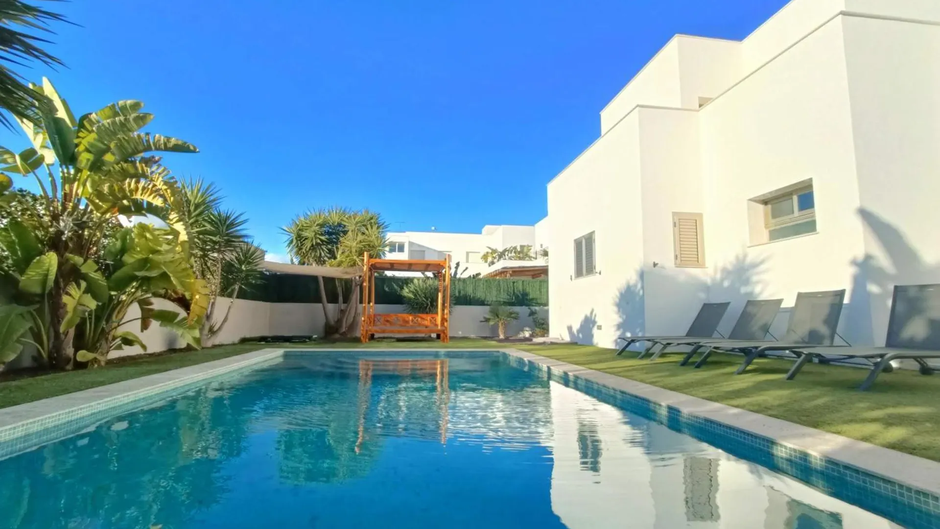 Villa Moderna Casa Con Piscina Privada Santa Eulària des Riu Ferienhaus