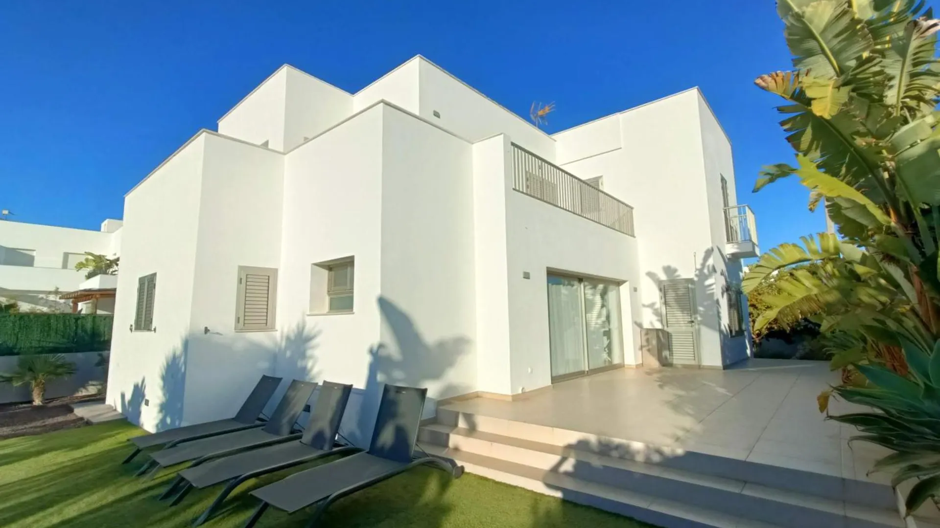 Ferienhaus Villa Moderna Casa Con Piscina Privada Santa Eulària des Riu